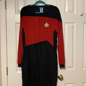 Star Trek Next Gen onesie!